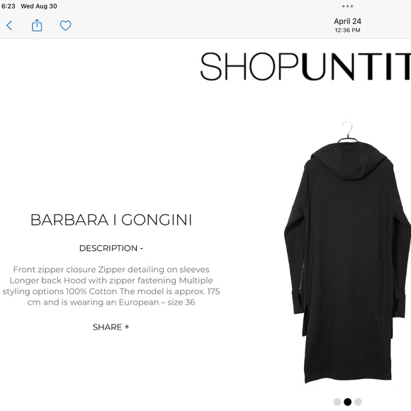 Barbara Gongini jacket